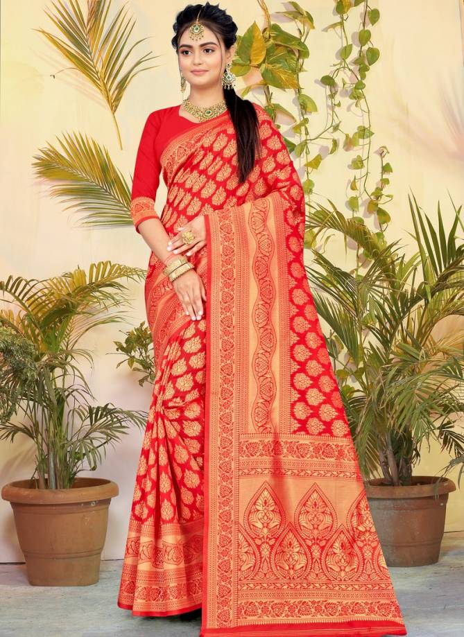 Santraj 1021 New Exclusive Wear Heavy Silk Saree Collection